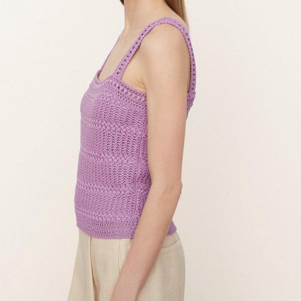 VINCE crochet camisole